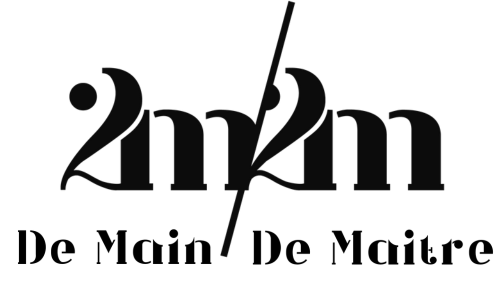 logo De main de maitre n b